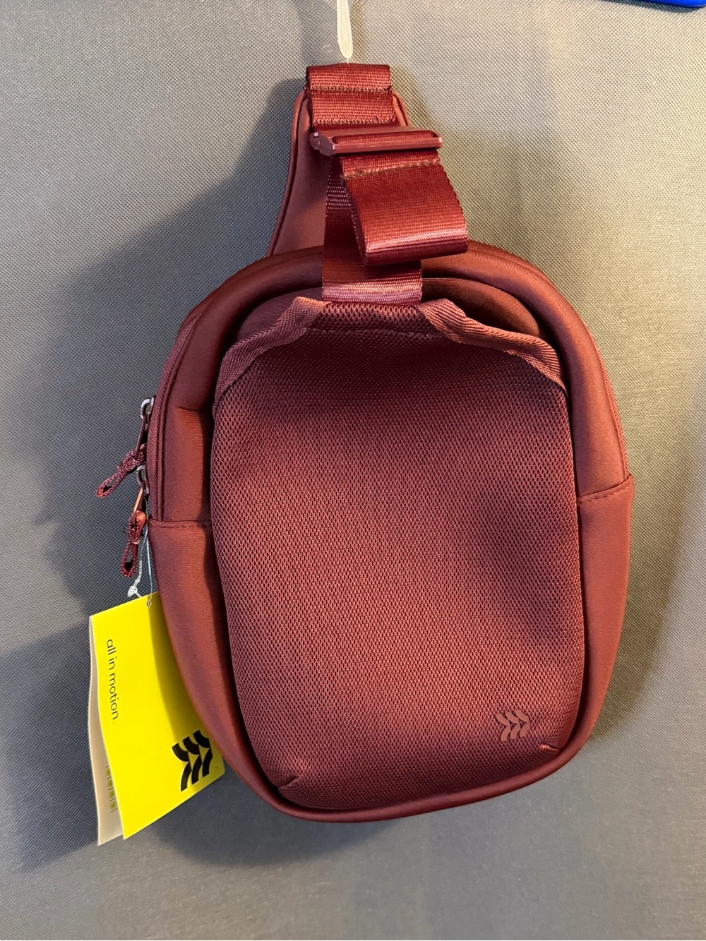 All in Motion Sling Bag - Maroon